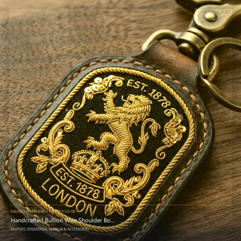 Handcrafted Bullion Wire Shoulder Boards & Epaulettes - Handmade Bullion & Insignia